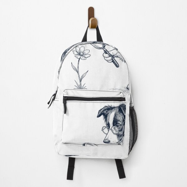 Item preview, Vintage Border Collie Botanist Flower Dog Mom Dad designed and sold by DoodleTortle.