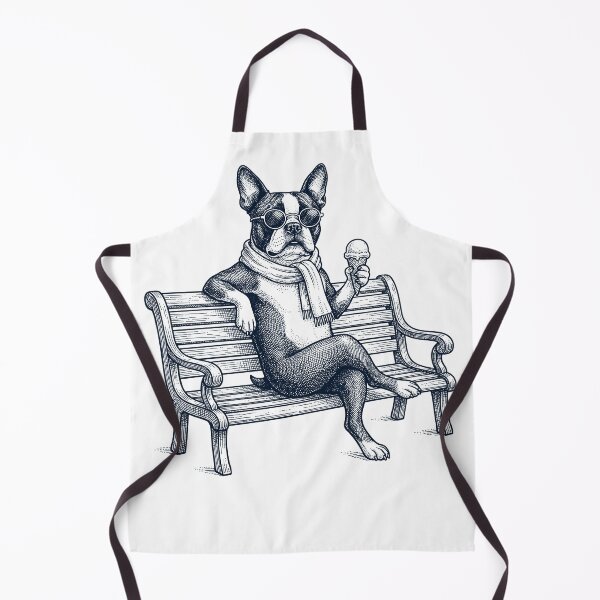 Item preview, Boston Terrier Ice Cream Dog Mom Dad designed and sold by DoodleTortle.