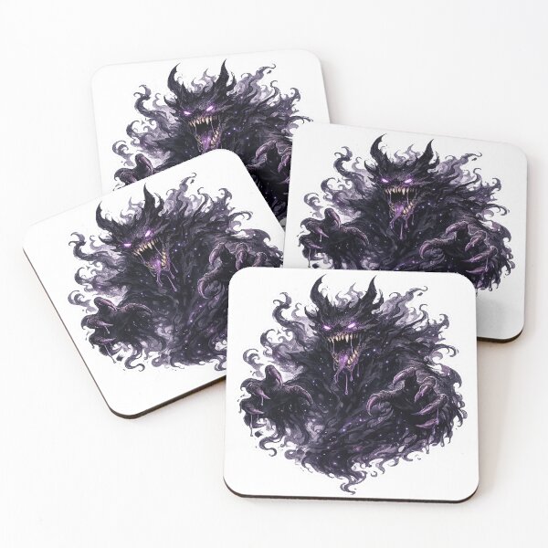Item preview, Shadow Demon Monster Sticker – Dark Smoke Creature designed and sold by DrizzyV.