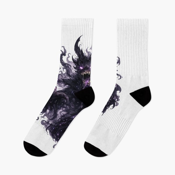 Item preview, Shadow Demon Monster Sticker – Dark Smoke Creature designed and sold by DrizzyV.