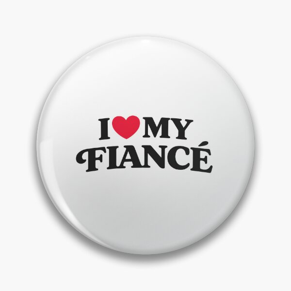 Item preview, I Love My Fiancé Engagement Couple Design Valentine Gift designed and sold by DailyRelease.