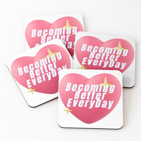 Item preview, Becoming Better Every Day – Motivational Quote  designed and sold by ArtistryByMeem .