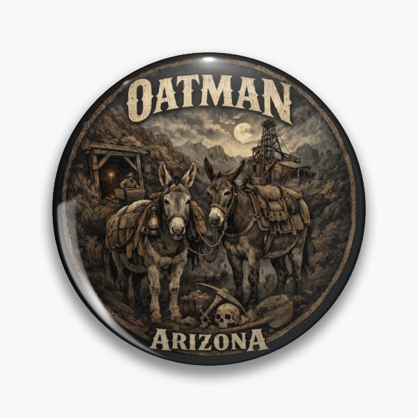 Item preview, Oatman Arizona Old Mining & Burros designed and sold by MojaveTradePost.