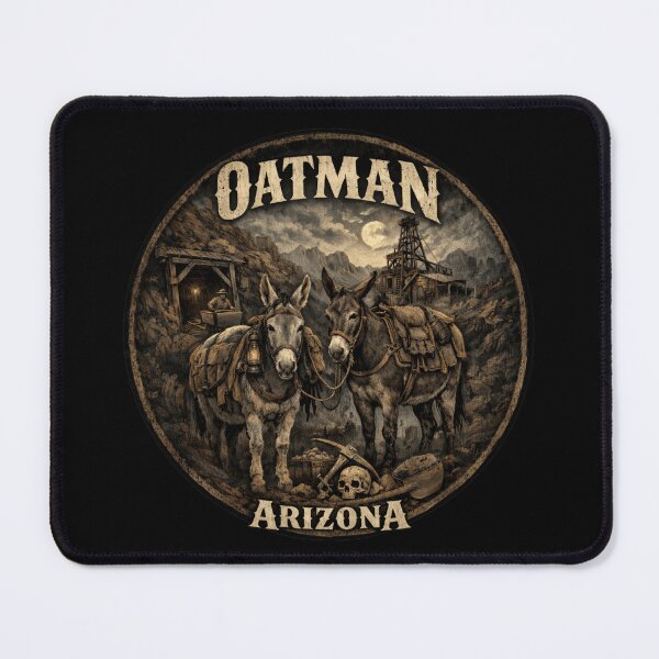 Item preview, Oatman Arizona Old Mining & Burros designed and sold by MojaveTradePost.