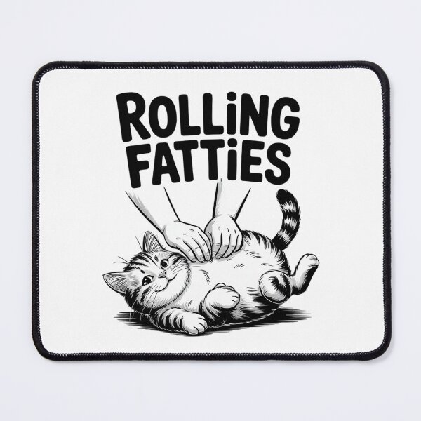 Item preview, Rolling Fatties Cute Cat Kitten Cat Lovers designed and sold by joyouartArt.