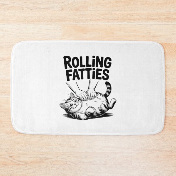 Item preview, Rolling Fatties Cute Cat Kitten Cat Lovers designed and sold by joyouartArt.