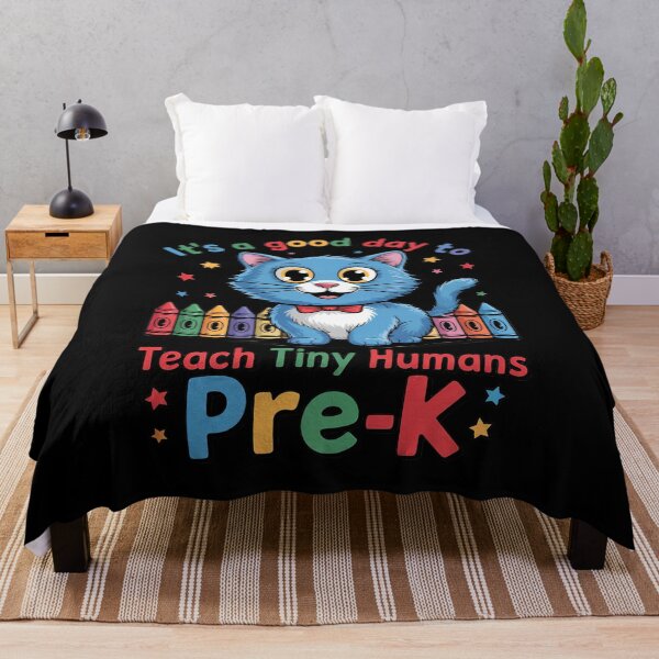 Item preview, It's A Good Day To Teach Tiny Humans Pre-K Cat Teacher Lover designed and sold by angolinnArt.