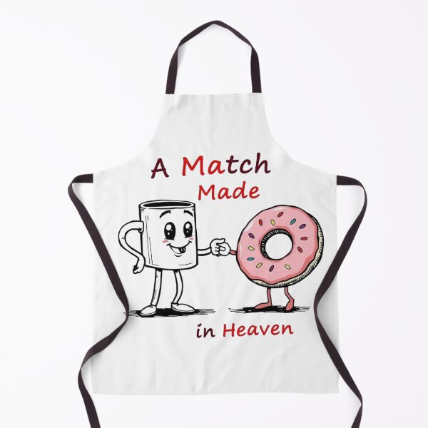 Item preview, Coffee and Donut – The Perfect Combination Valentine Love Design designed and sold by Sparkofart07.