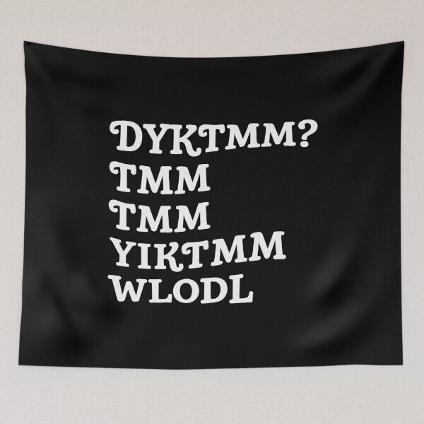 Item preview, Muffin Man Song Lyric Acronym Typography Art designed and sold by w1ckerman.