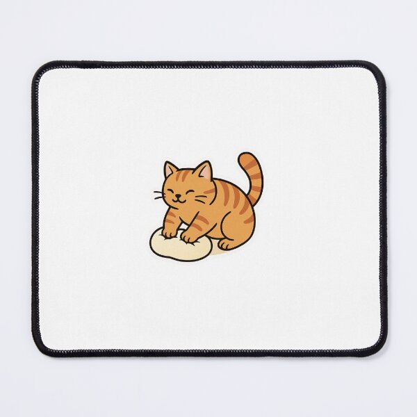 Item preview, Orange Cat Making Biscuits designed and sold by jensenlovescats.
