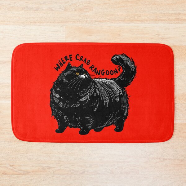 Item preview, Where Crab Rangoon Cat designed and sold by KilkennyCat Art.