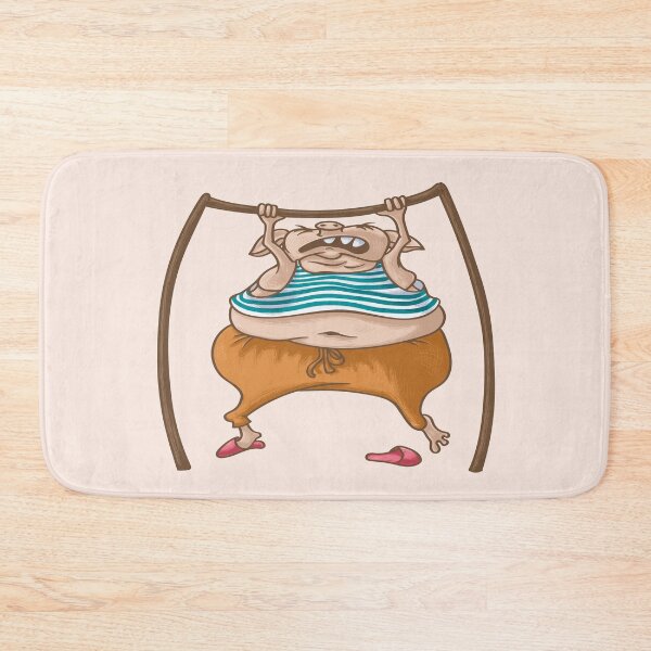 Item preview, Funny Pig Powering Through Pull-Up Challenge designed and sold by Pink Writer.