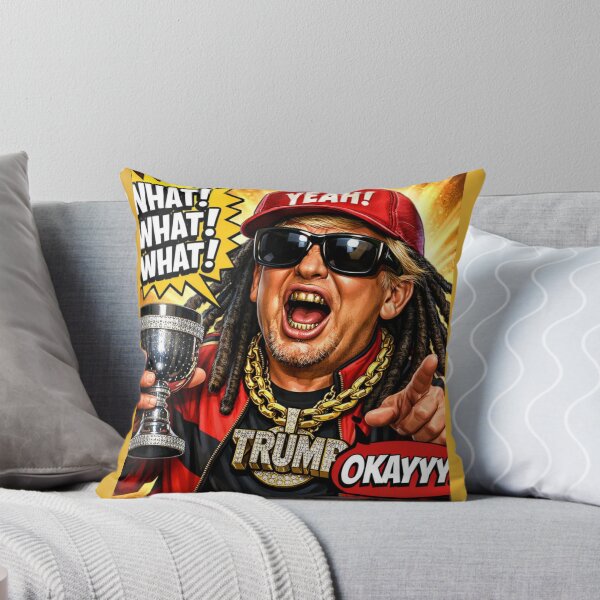 Item preview, WHAT?! OKAYYY!” – Political Rap Parody Caricature designed and sold by KEMET-85.