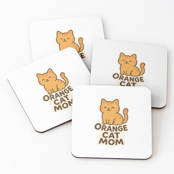 Item preview, Orange Cat Mom designed and sold by jensenlovescats.