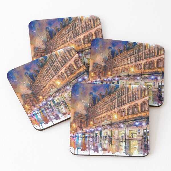 Item preview, Glasgow Central Station Watercolour designed and sold by davidelder.