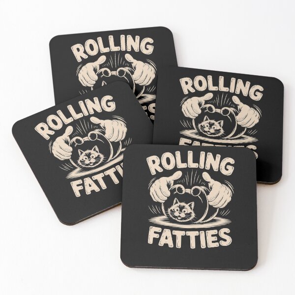 Item preview, Rolling Fatties, Fat Cat 6 designed and sold by joyouartArt.