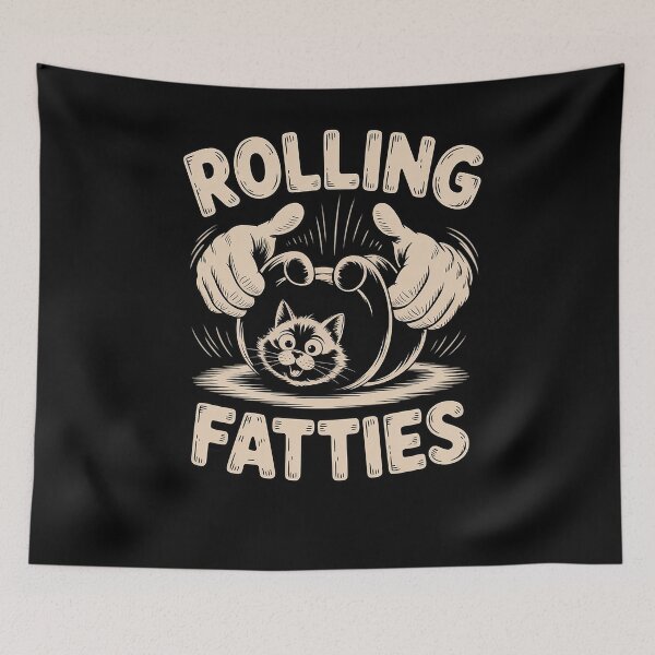 Item preview, Rolling Fatties, Fat Cat 6 designed and sold by joyouartArt.