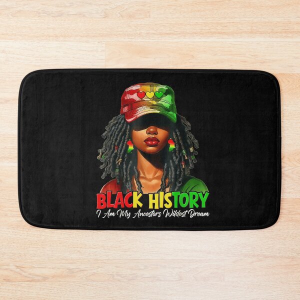 Item preview, Black History I Am My Ancestors Wildest Dream Beautiful Woman Portrait designed and sold by GalenoHenley.