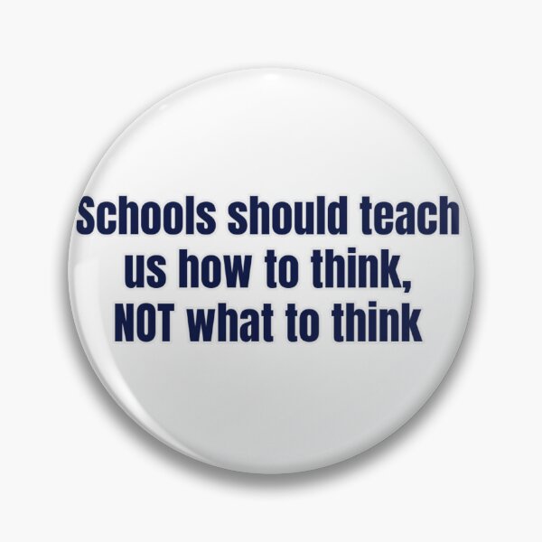 Item preview, Education Brainwash Protest. Schools Teach How to Think Not What to Think Punk Revolt  designed and sold by Space Ghettos.
