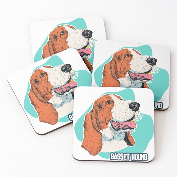 Item preview, Basset Hound Droopy-Eared Delight designed and sold by ForeverPrintsOK.
