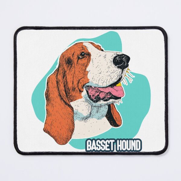 Item preview, Basset Hound Droopy-Eared Delight designed and sold by ForeverPrintsOK.