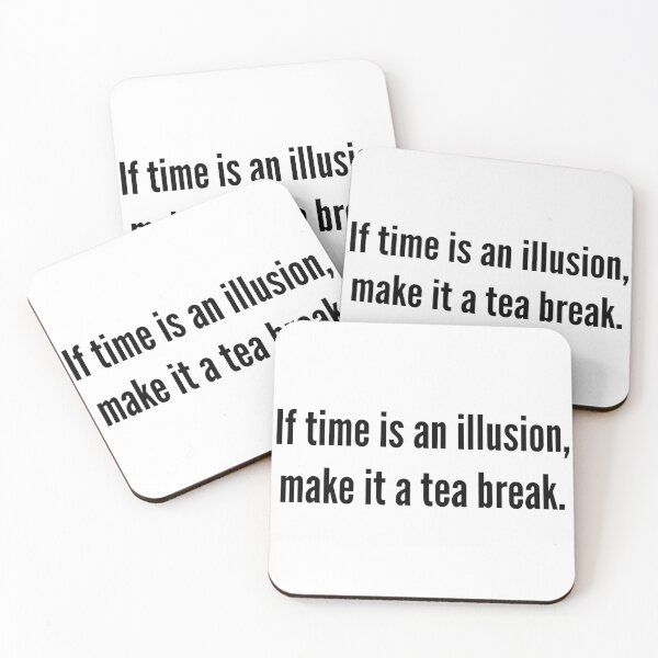 Item preview, Tea break and the illusion of time designed and sold by The Existential Mug Co..
