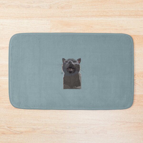 Item preview, Grey Cat Smiling designed and sold by madisonGreimann.