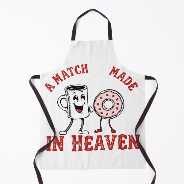 Item preview, Coffee and Donut – The Perfect Combination Valentine Love Design designed and sold by Sparkofart07.