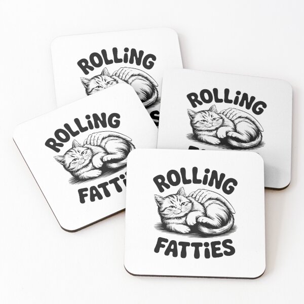 Item preview, Rolling Fatties, Fat Cat designed and sold by joyouartArt.
