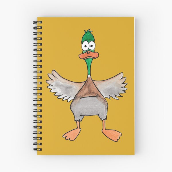 Item preview, The Puddle Waddler: Hand-Drawn Mallard Duck Watercolour Illustration designed and sold by Englandbear.