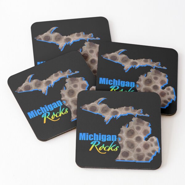 Item preview, The Great Lake state | Petoskey stone pattern, Michigan stone, Michigan Rocks designed and sold by hollycooper.