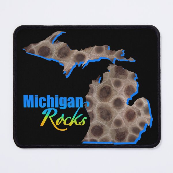 Item preview, The Great Lake state | Petoskey stone pattern, Michigan stone, Michigan Rocks designed and sold by hollycooper.