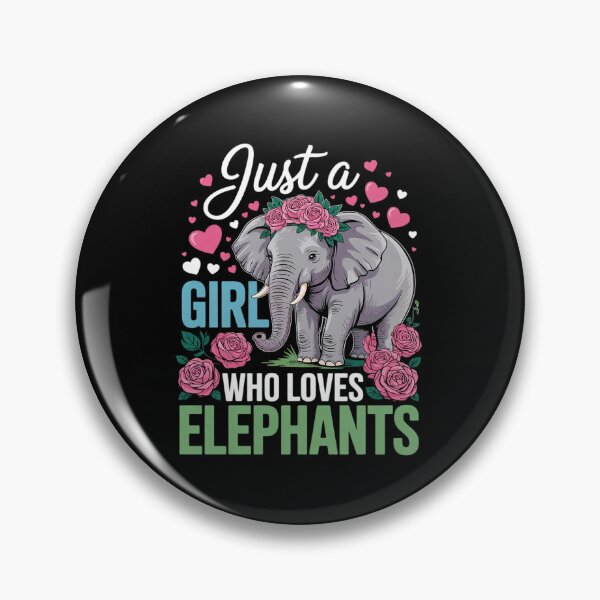 Item preview, Just A Girl Who Loves Elephants Costume Floral Elephant designed and sold by angolinnArt.