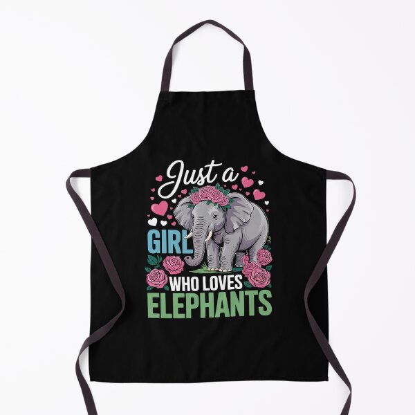 Item preview, Just A Girl Who Loves Elephants Costume Floral Elephant designed and sold by angolinnArt.