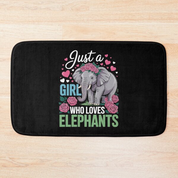 Item preview, Just A Girl Who Loves Elephants Costume Floral Elephant designed and sold by angolinnArt.