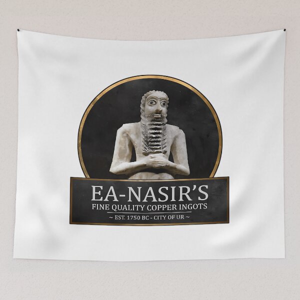 Item preview, Ea-Nasir'S Fine Quality Copper Ingots - Bronze Age History designed and sold by t-sh1rtsdes1gn.