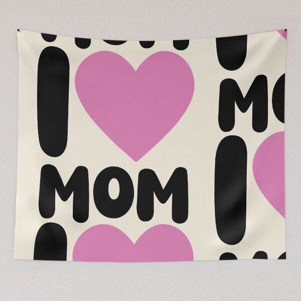 Item preview, I Love Mom Purple Heart Tribute designed and sold by Great Sun.