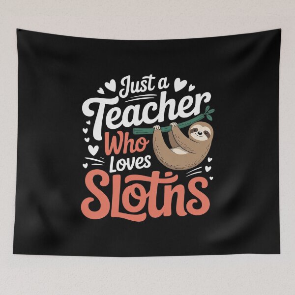 Item preview, Just A Girl Who Loves Sloths Teacher Christmas Idea designed and sold by angolinnArt.