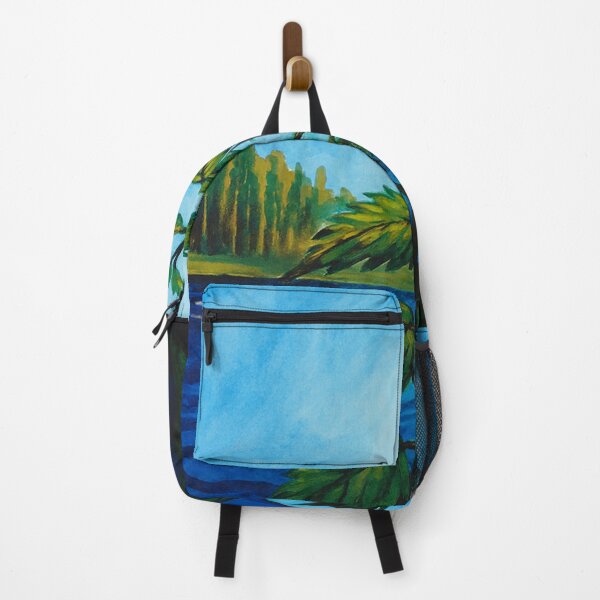 Item preview, Illuminated Nettle by the Lake – Surreal Nature & Structure designed and sold by LuxuryApparels.