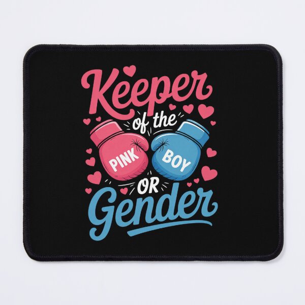 Item preview, Keeper Of Gender Boxing Gender Reveal Family Party designed and sold by angolinnArt.