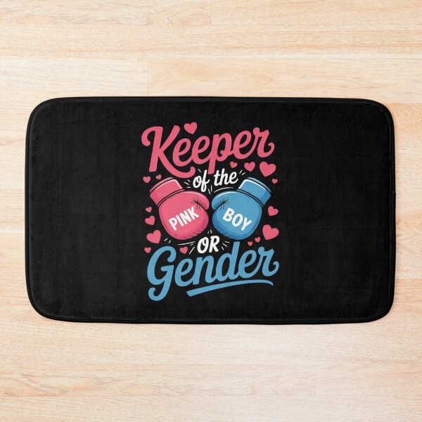 Item preview, Keeper Of Gender Boxing Gender Reveal Family Party designed and sold by angolinnArt.