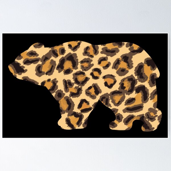 Item preview, Mama Bear - leopard, cheetah pattern, animal design  designed and sold by hollycooper.