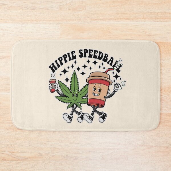 Item preview, Retro Cartoon Hippie Speedball designed and sold by CattGDesigns.