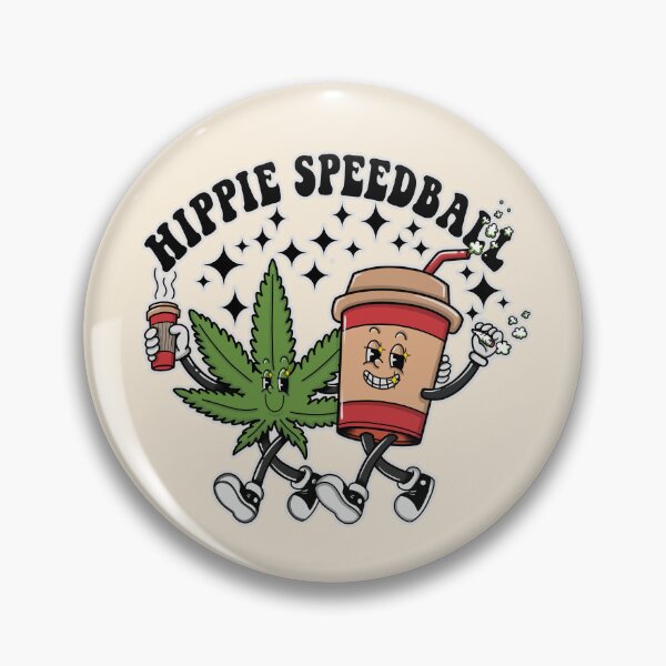 Item preview, Retro Cartoon Hippie Speedball designed and sold by CattGDesigns.