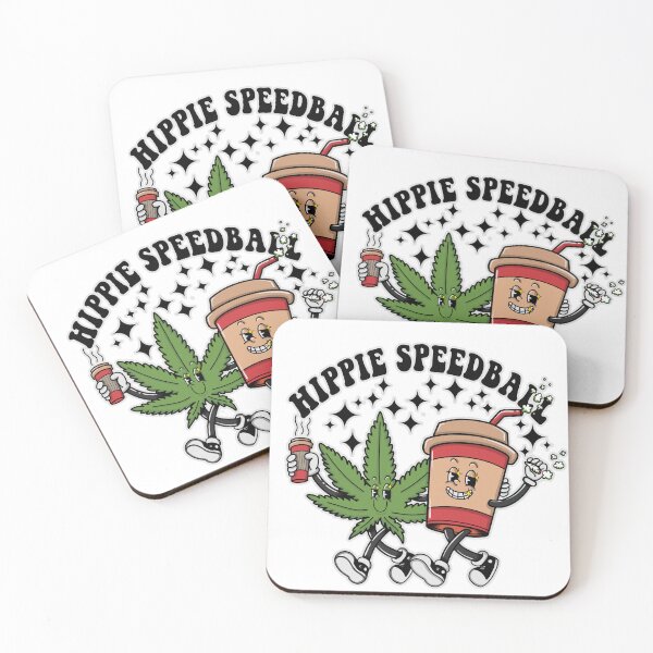 Item preview, Retro Cartoon Hippie Speedball designed and sold by CattGDesigns.