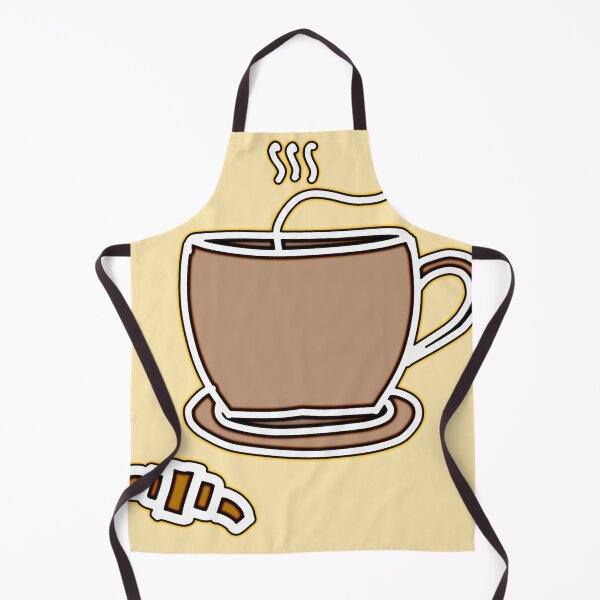 Item preview, "Cozy Teacup with Tea Bag and Croissant" designed and sold by nighttime1990.