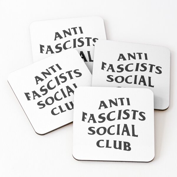 Item preview, ANTI FASCISTS SOCIAL CLUB designed and sold by oddwonders.