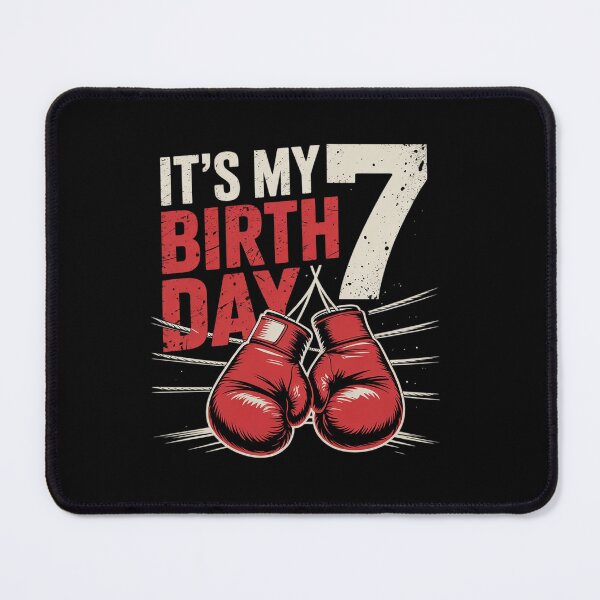 Item preview, Kids 7th Birthday Boxing Boy 7 Year Old Boxer Bday Party designed and sold by angolinnArt.