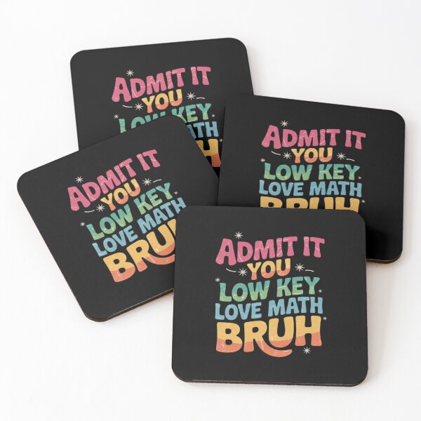 Item preview, Admit It You Low Key Love Math Bruh math teacher designed and sold by joyouartArt.