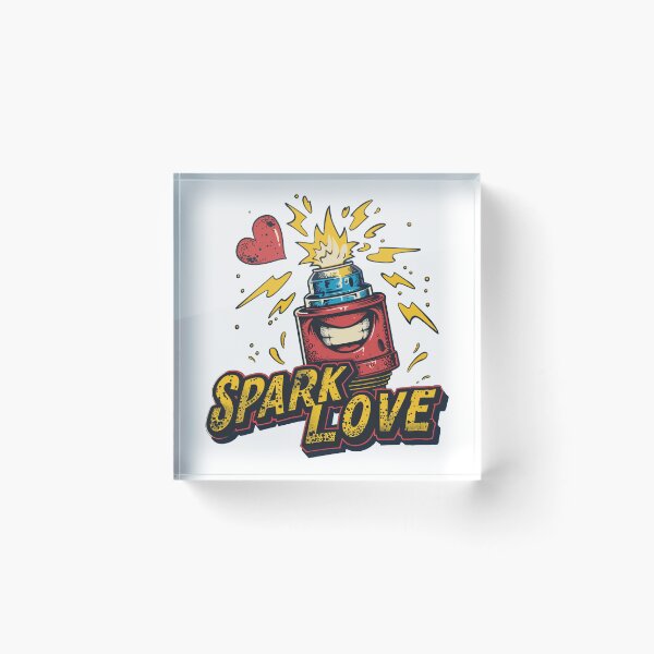 Item preview, Spark Love designed and sold by Wrenchmark.